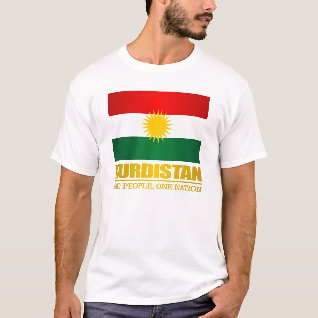 T-shirt Kurdistan (Un Peuple, Une Nation) (Devant)