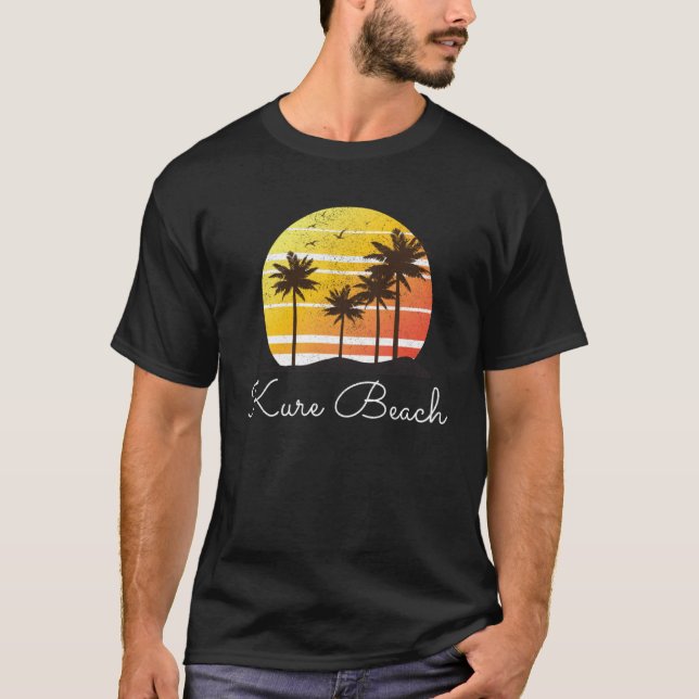 T-shirt Kure Beach North Carolina Family Vacances Group (Devant)