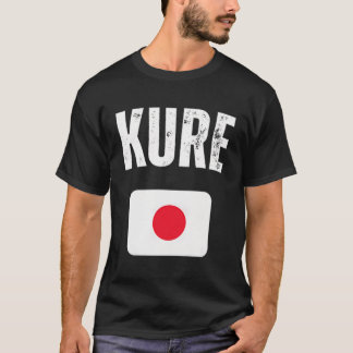 T-shirt Kure Japon Drapeau Voyage Souvenir Japonais