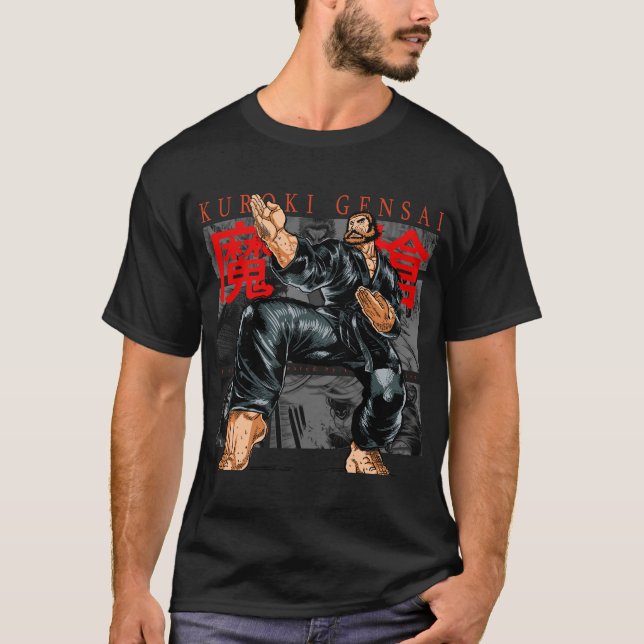 T-shirt kuroki gensai fan art (Devant)