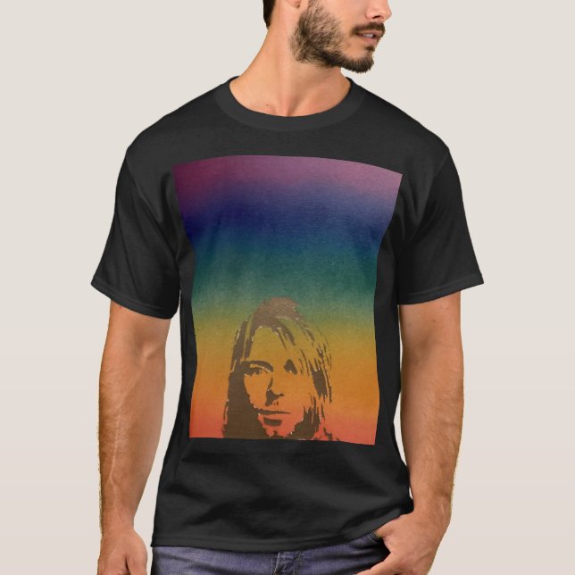 T-shirt Kurt Cobain (Devant)