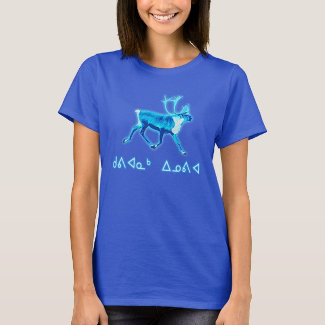 T-shirt Kuvianak Innovia - Caribou bleu (rennes) (Devant)