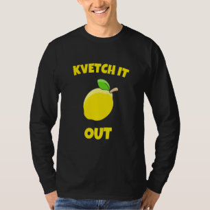 T-shirt Kvetch It Out Gym Casher Fun Amusant Fitness Juif
