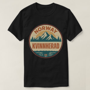 T-shirt Kvinnherad, Norvège Norvège