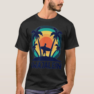 T-shirt Kwajalein Îles Marshall Kwaj Surf Emon Beach