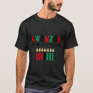 T-shirt Kwanzaa Bénédiction Habari Gani Black Owned Kwanza
