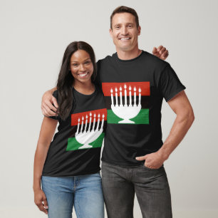T-shirt Kwanzaa Kinara