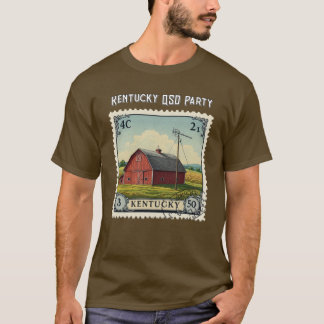 T-shirt KY4KY B.A.R.S Kentucky QSO Party