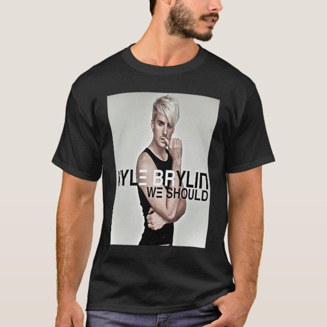 T-shirt Kyle Brylin We Should (Devant)