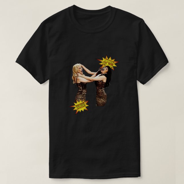 T-shirt Kylie Dannii Minogue - Pow Wow (C'Est Ça) Esse (Design devant)