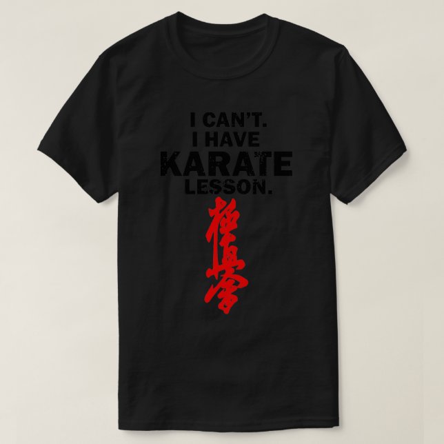 T-shirt Kyokushin Karate Lesson 4 (Design devant)
