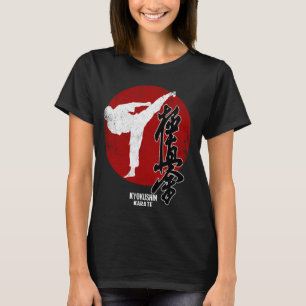 T-shirt Kyokushin Karate Symbole Kyokushinkai Dojo entraîn