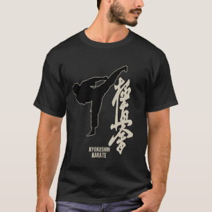 T-shirt Kyokushin Karate Symbole Kyokushinkai Dojo entraîn