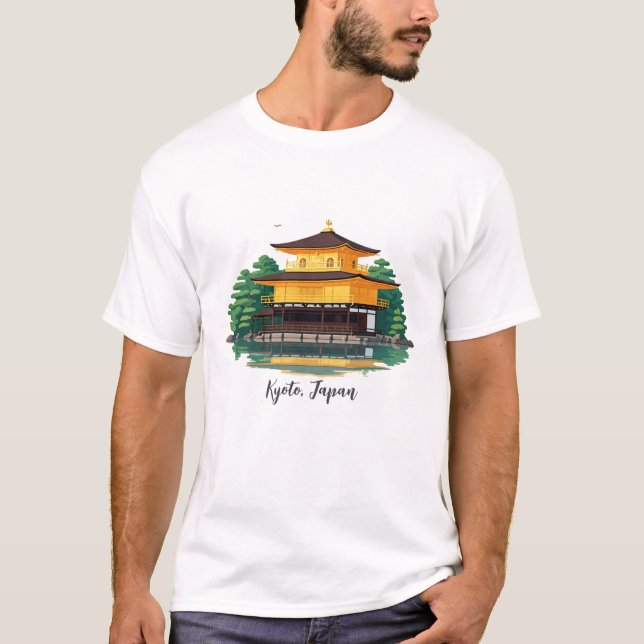 T-shirt Kyoto Japon Kinkakuji (Devant)