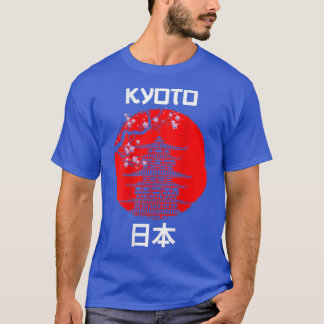 T-shirt Kyoto Sakura Temple 