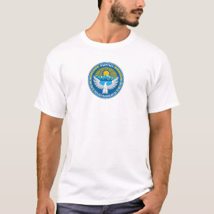 T-shirt Kyrgyzstan pays blason armoiries symbole emblème d