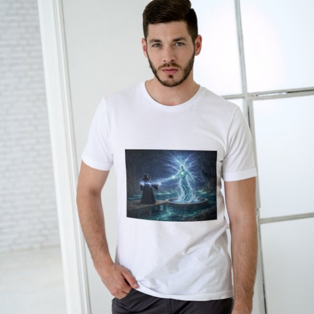 T-shirt Kyrzon contre Shadow – Duel de fantasy sombre (Créateur téléchargé)