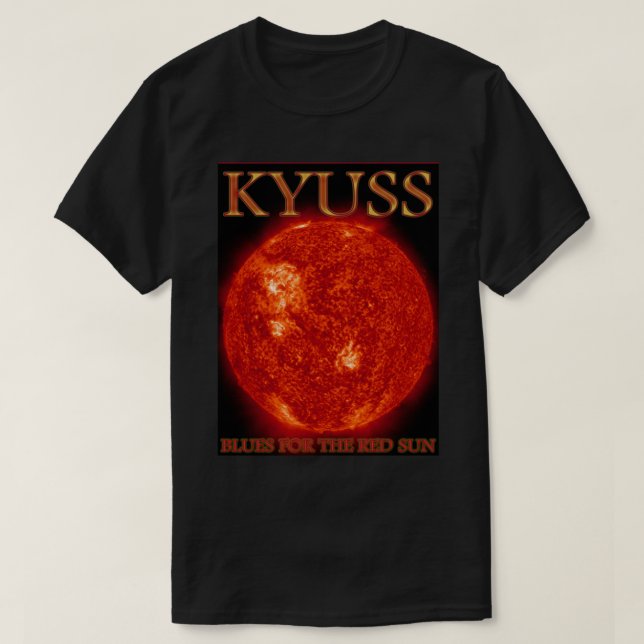 T-shirt Kyuss - Blues For the Red Sun (Design devant)