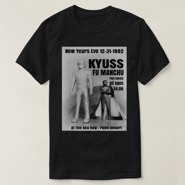 T-shirt KYUSS Manchu (Design devant)