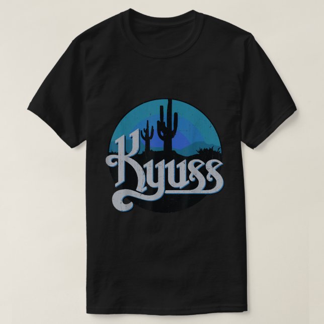 T-shirt Kyusses vintage 1987 Retro Rock 80s Tee (Design devant)