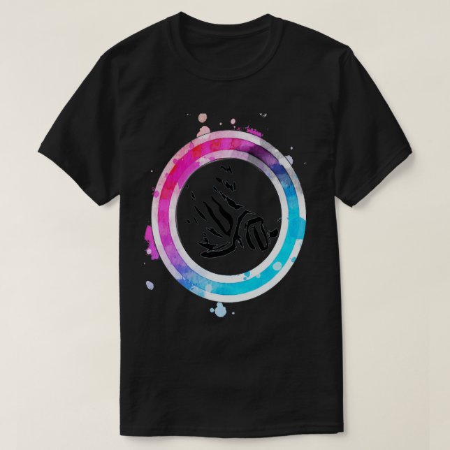 T-shirt L046 Zebra Pleco 1 (Design devant)