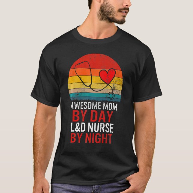 T-shirt L&d Infirmière - Prestation du travail Infirmière  (Devant)