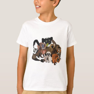 T-shirt L est pour Lemur