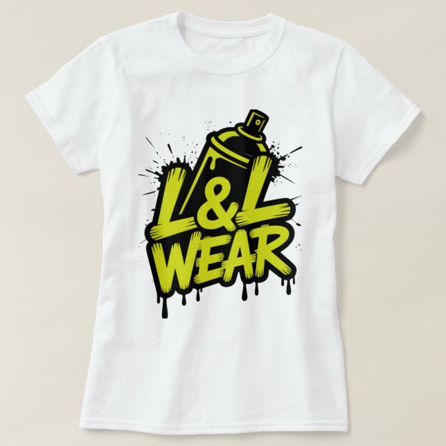 T-shirt L&L Wear - Portez votre style, pas de compromis (Design devant)