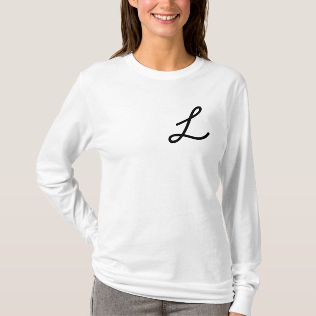 T-shirt L pour Laverne (Devant)
