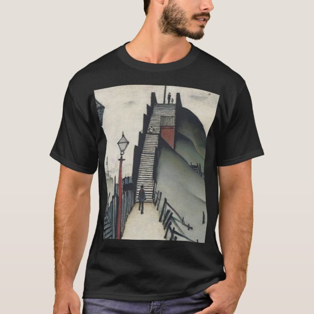 T-shirt L S Lowry gift (Devant)