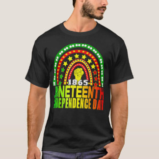 T-shirt La 19e histoire noire de la liberté afro-américain