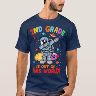 T-shirt La 2E Classe Est Sortie De Cette World Space Rocke