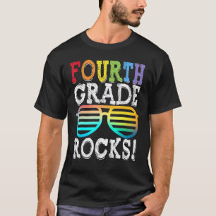 T-shirt La 4e année, c'est super ! Groupe de quatrième ann