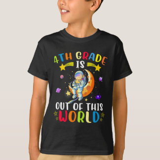T-shirt La 4e année est hors de ce monde Astronaute Ck à l