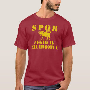 T-shirt La 4ème légion de 04 Jules César - Taureau roma