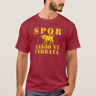 T-shirt La 6ème légion blindée de 06 Jules César - Rom