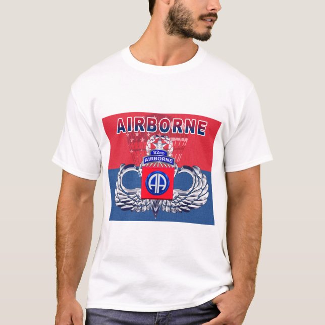 T-shirt La 82e division aéroportée doit avoir (Devant)
