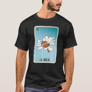 T-shirt La Abeja Mexicaine Loterie Mexique Loteria Cartes
