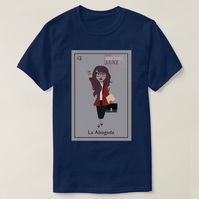 T-shirt La Abogada 2 (Design devant)