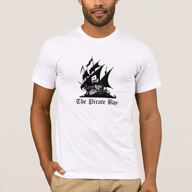 T-shirt La baie de pirate (Devant)