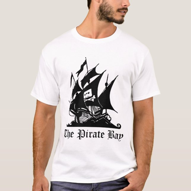 T-shirt La baie de pirate (Devant)