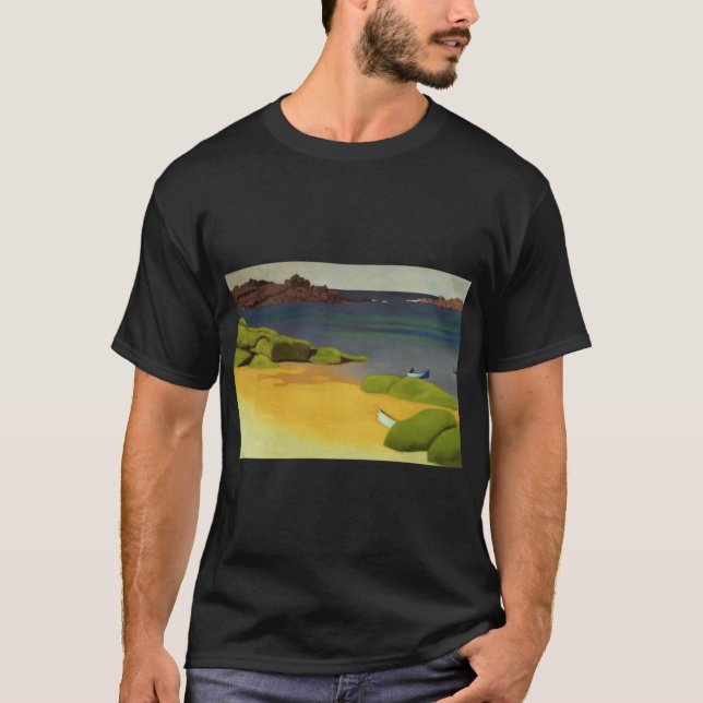 T-shirt La baie de Tregastel (Devant)