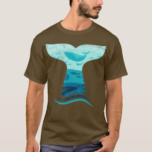T-shirt La baleine à Waves Orca Océan