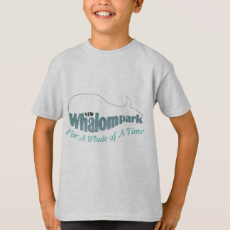 T-shirt La baleine classique de parc de Whalom badine le