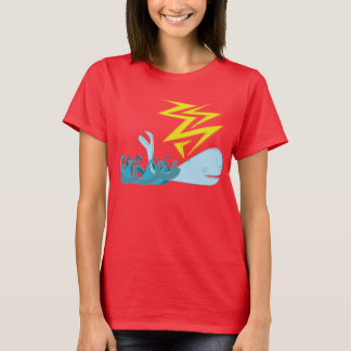 T-shirt la baleine éclair