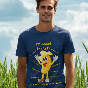 T-shirt La banane comique plaisante "Je vais manger des ba
