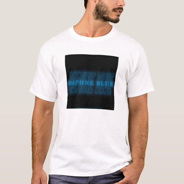 T-shirt La bande Camino Daphne Blue (Devant)