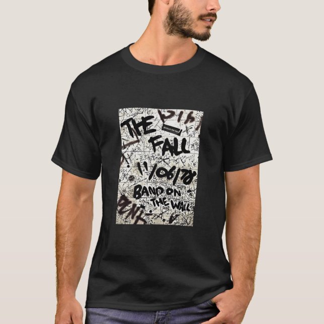 T-shirt La Bande D'Automne Sur Le Mur Étonnant (Devant)