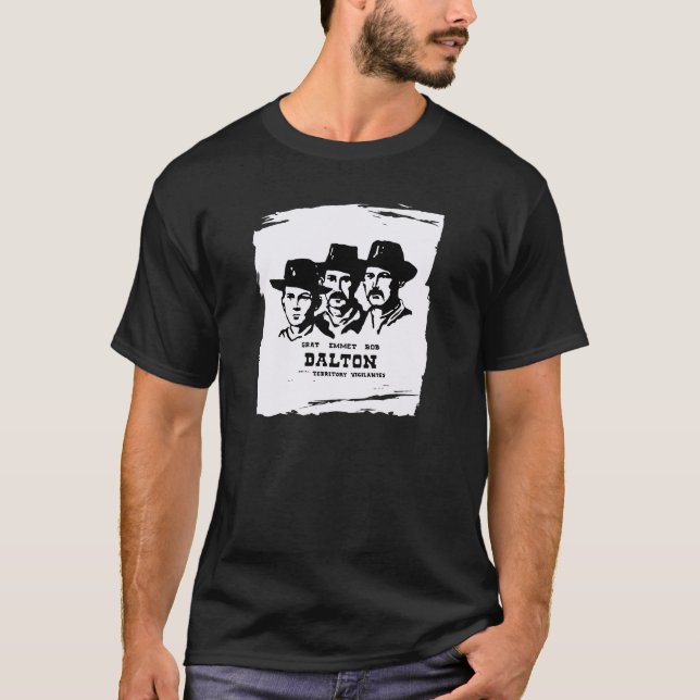 T-shirt La bande de Dalton (Devant)