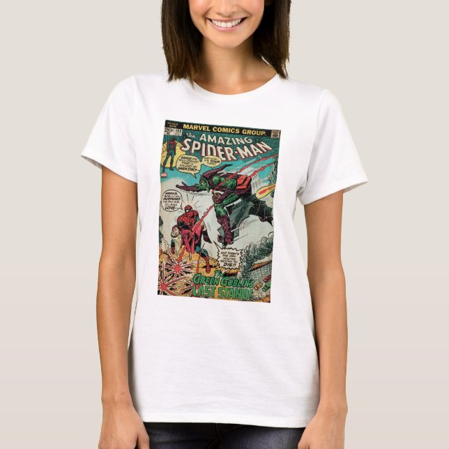 T-shirt La bande dessinée Extraordinaire Spider-Man #122 (Devant)